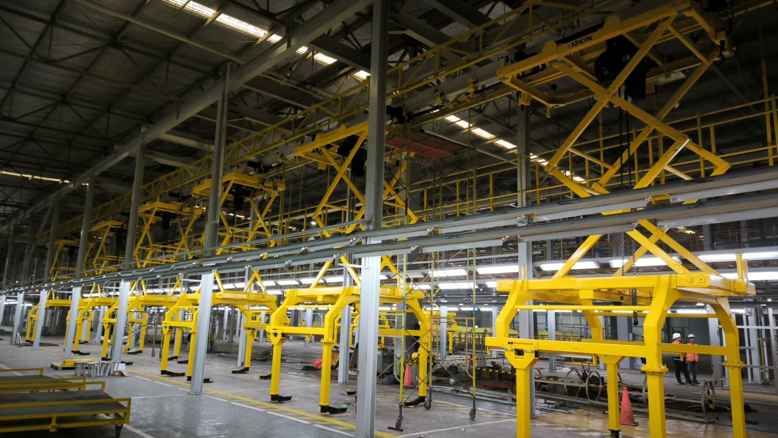 Struktur baja dan fasilitas industri